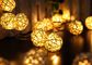 4.5V Christmas Rattan Love Ball Fairy String Lights For Wedding Party