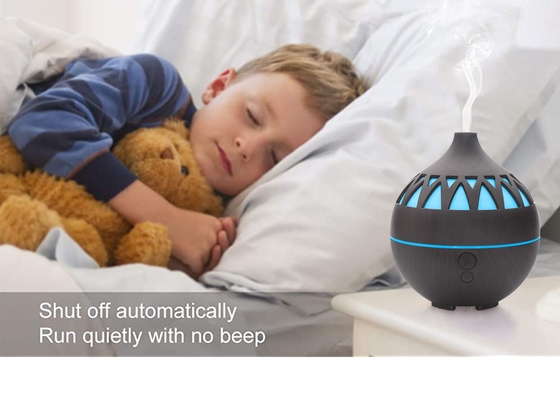 diseño del humectador esencial de 180ml USB Mini Diffuser Wood Electric Purifier nuevo
