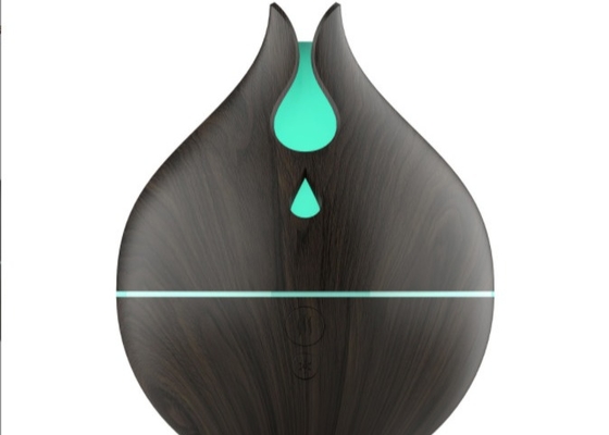 Mini USB humectador de escritorio del hueco de la máquina del aromatherapy del grano de madera de 200ML